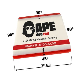 Yellotools Ape Duo Red Rakel 4"/10cm - PPF World