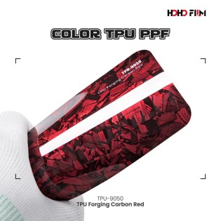 HOHO Color PPF Forged Carbon Red - PPF World HOHO Color PPF Forged Carbon Red - PPF World